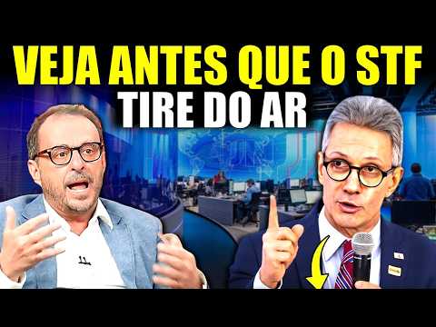 Zema DESTRÓI militância da Globo, GRITA QUE O SUPREMO É CORRUPTO e é cortado do ar ao vivo!