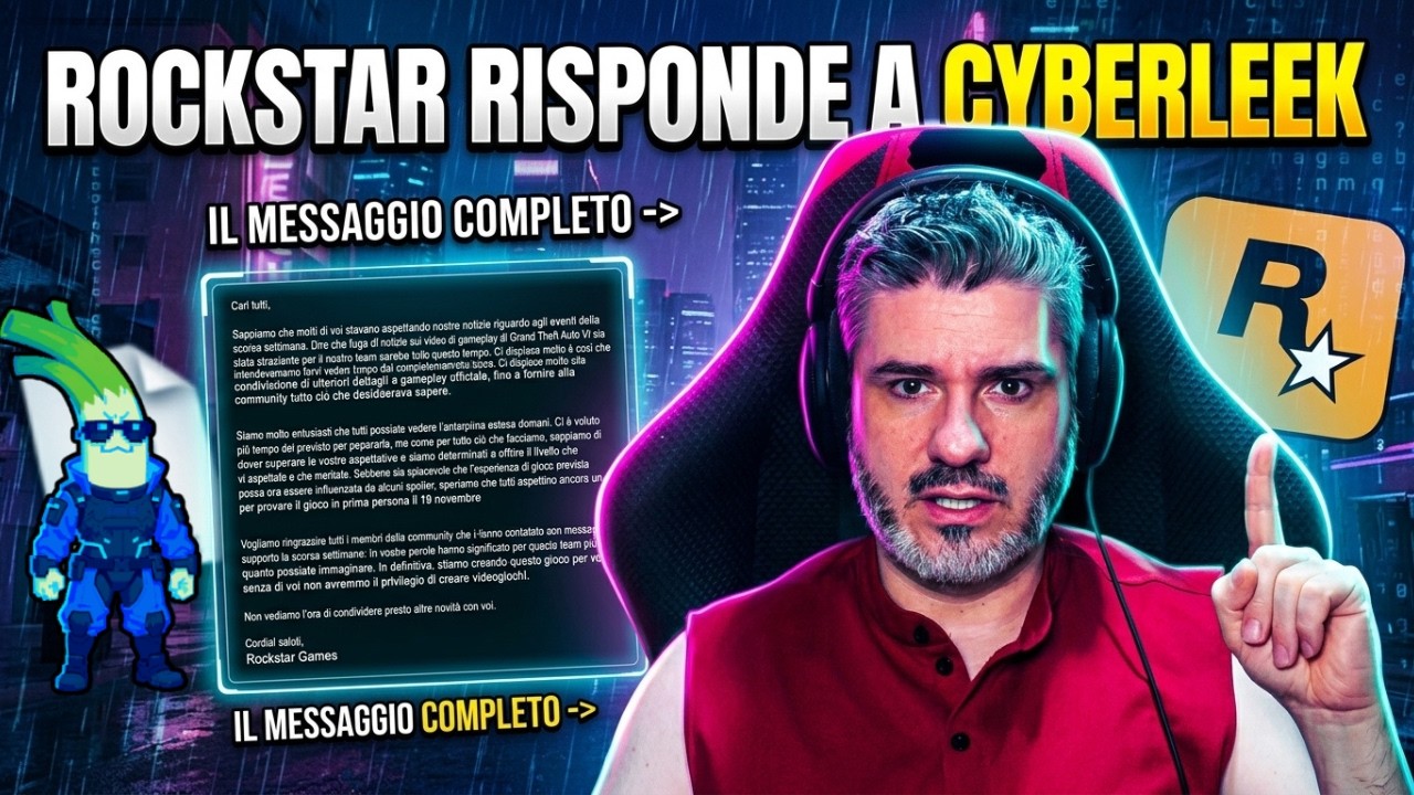 ROCKSTAR FINALMENTE RISPONDE! ECCO IL COMUNICATO