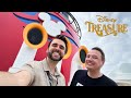 Disney Cruise Line Vlog Day 2 Ship Tour Of The NEW Disney Treasure January 2025 Adam Hattan