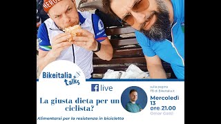 La giusta dieta per un ciclista