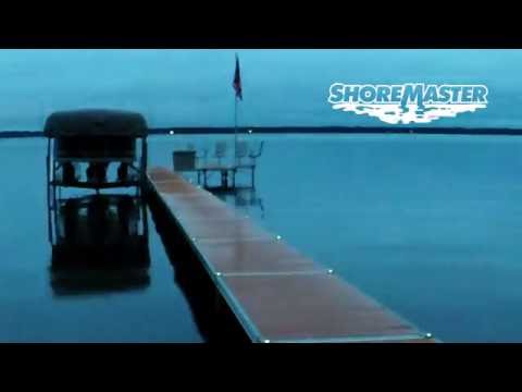 The ShoreMaster Solar Dock Lights