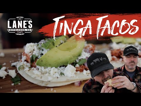 Tinga Tacos Recipe | Smoked Chicken | Lane's BBQ