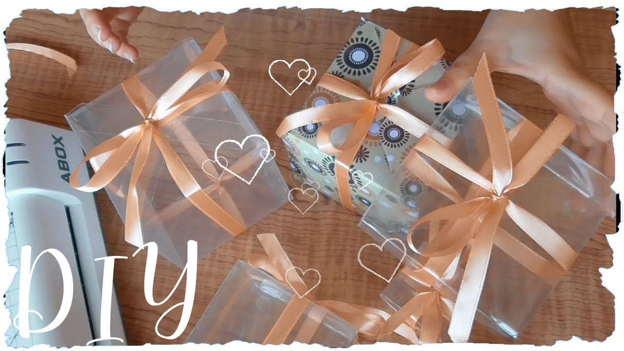 Tutorial: Scatoline Regalo Trasparenti | DIY Transparent Gift Boxes