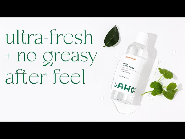 تونر نباتي مرطب وملطف للبشرة الدهنية والحساسة