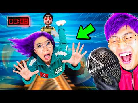 LANKYBOX'S SISTER JOINED SQUID GAME SEASON 3!? (JUSTINE Joins Squid Game 3 In Roblox!)