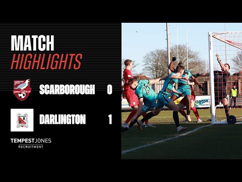 Match Highlights: Scarborough Athletic v Darlington