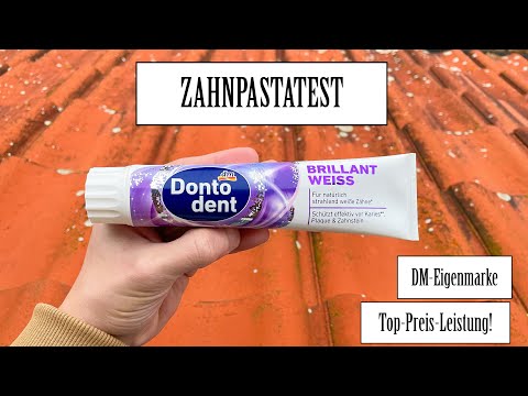 DM Dontodent Brillant Weiss | ZAHNPASTATEST
