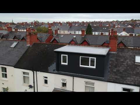Cardiff Dormer Loft Conversion By Magic Lofts; Drone Video