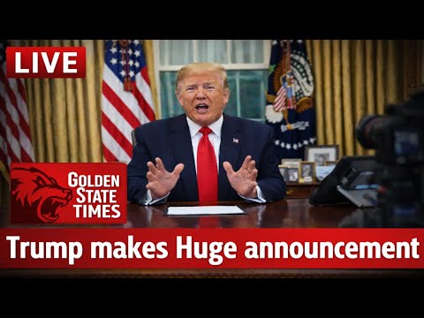 🔴 LIVE: President Trump Makes HUGE Announcement from the Oval Office!