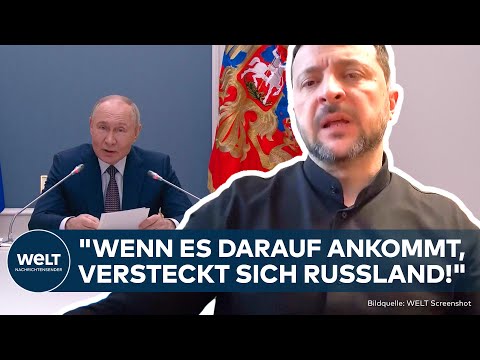 UKRAINE-KRIEG: Friedensgespräche in Istanbul ohne Trump! Kneift Putin auch? Selenskyj skeptisch!