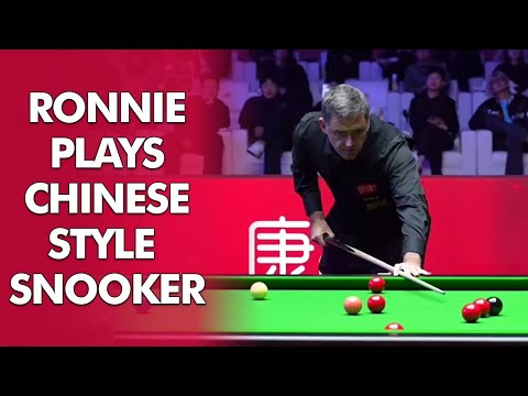 Ronnie O’Sullivan Plays Chinese Style Snooker!