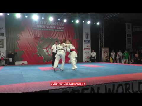 WKB 1st European Open - Final Maryna Skamarokhova (Ukraine, aka) - Stepniewska Julia (Poland)