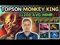 🔥 TOPSON MONKEY KING Midlane Gameplay 11K MMR 🔥 Signature Hero Grandmaster Tier TOPSON - Dota 2