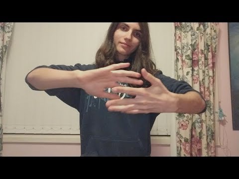 ASMR Hand Movements and Sleeve Rolling (No Talking)