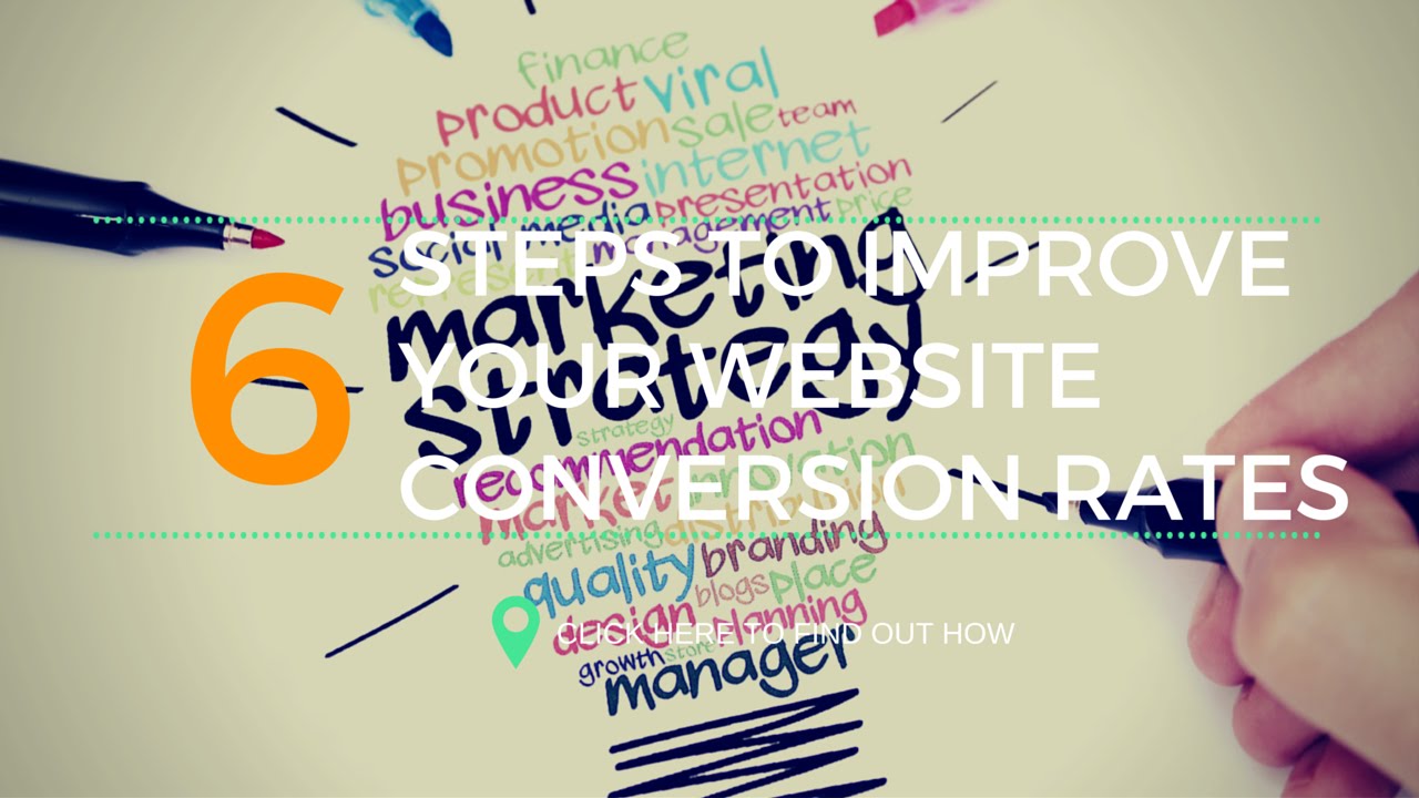 6 Steps to Improve your website conversion rates