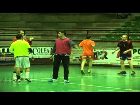 Primer día de entrenamiento de Alexis Marzocchini en el Villa de Aranda Autocares Bayo