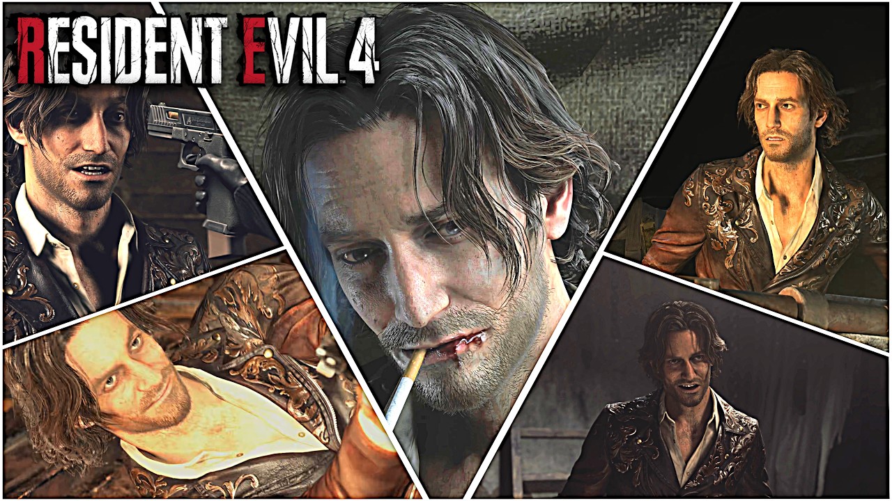 Resident Evil 4 Remake - All Luis Cutscenes 4K 60FPS