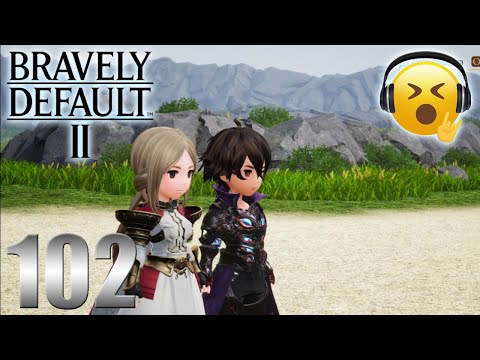 A walk on the beach! | Bravely Default II (Hard) Only story and bosses Part 102