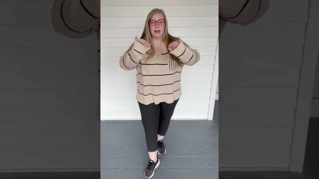 New Neutral Plus Size Exclusive Sweater from Sisterhood Style Boutique! Check out the fit video here