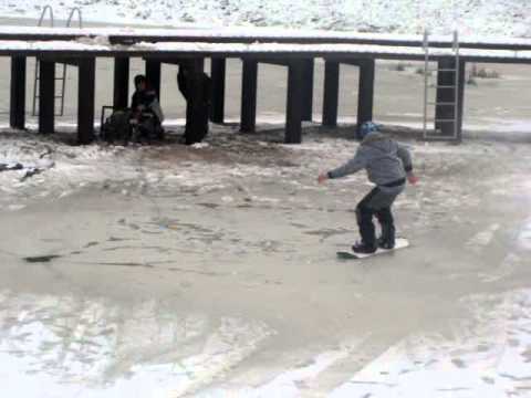 Milicz zalew grudzień 2012 odwilż