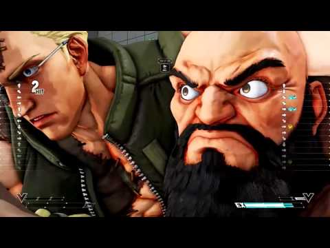 SFV - Itazan (Zanguief ) VS  Gafrohair  (Nash)