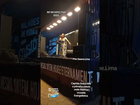 Capitão Enéas-MG a primeira cidade onde realizamos as cruzadas Evangelística