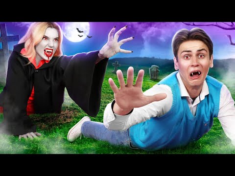 I Was Adopted by a Vampire! I Fell in Love With a Spooky Boyfriend Part 4