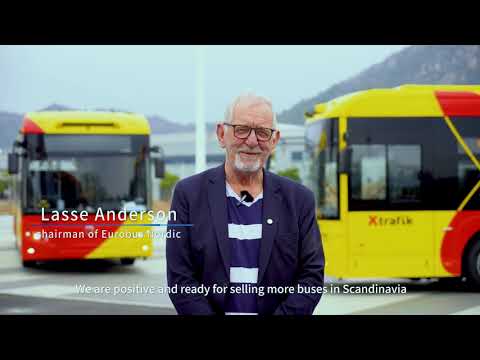 80 Golden Dragon Electric Buses Transform Sweden’s Public Transport!