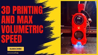 Maximize 3D Printer Speed: Volumetric Flow Rate Calculation Explained