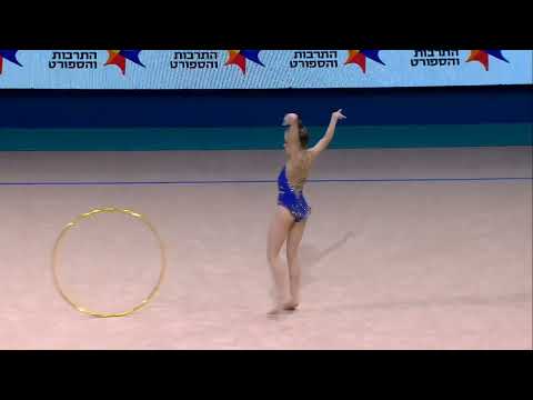 Stiliana NIKOLOVA Hoop AA Final - European Championships Tel Aviv 2022