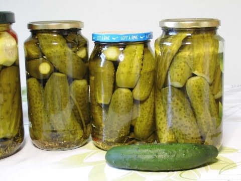 13. Hjemmelaget hermetiserte sylteagurker