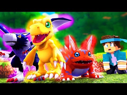 Minecraft: DIGIMONS EVOLUINDO !!! - Digimon #07 ‹ Goten ›