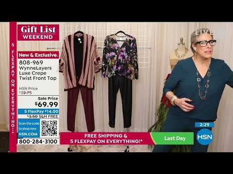 HSN | MarlaWynne Fashions 12.12.2022 - 03 PM