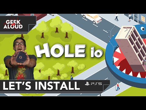 Let's Install - Hole.io [Playstation 5] #gaming - YouTube
