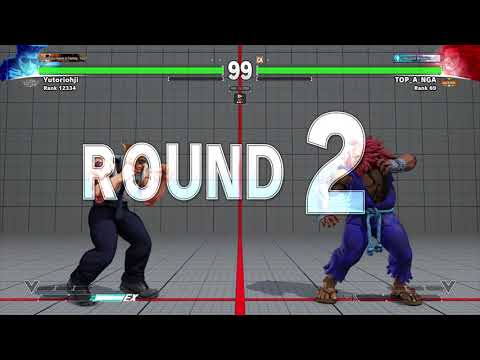 STREET FIGHTER V Yutoriohji (Guile) vs Tokido (Akuma)