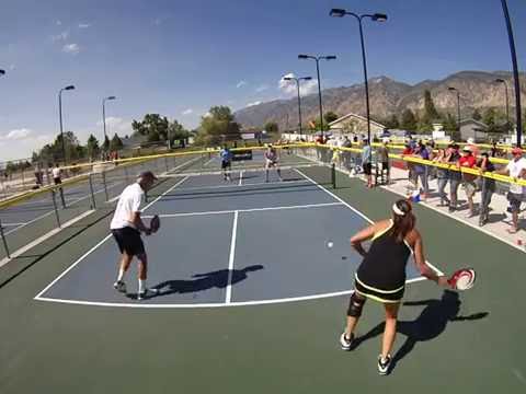 Ansboury/Gabrielsen vs. Moore/Fenton-Kovanda 2016 Brigham City Memorial Mixed Doubles Gold Medal