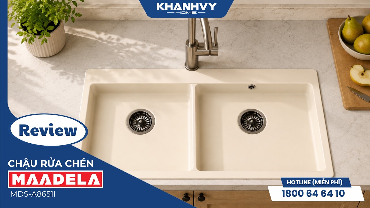 Chậu đá Maadela MDS-A8651I