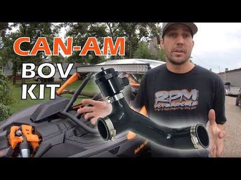 LOUDEST Can-Am Turbo X3 Blow Off Valve EVER! X3 XRC RR Gets A BOV!