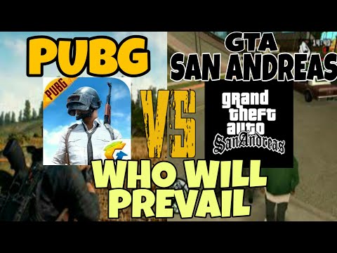 PUBG VS GTA SAN ANDREAS || WHICH WILL PREVAIL || POPULARITY TEST #2