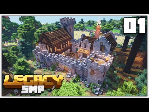Legacy SMP: Episode 1 - A NEW ADVENTURE BEGINS!!! [Minecraft 1.15 Survival Multiplayer]