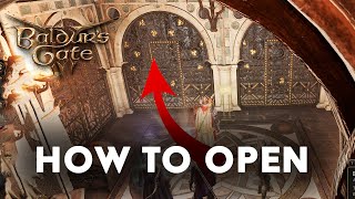 How to open the Safes behind the metal doors in the Counting House Passageway in Baldur