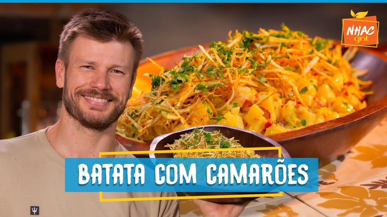 🍤 Salada de batata com camarão | Rodrigo Hilbert | Tempero de Família