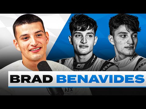 “Im in F2 but I can’t afford a hotel room" Brad Benavides on Pitstop! #f2 #formula2