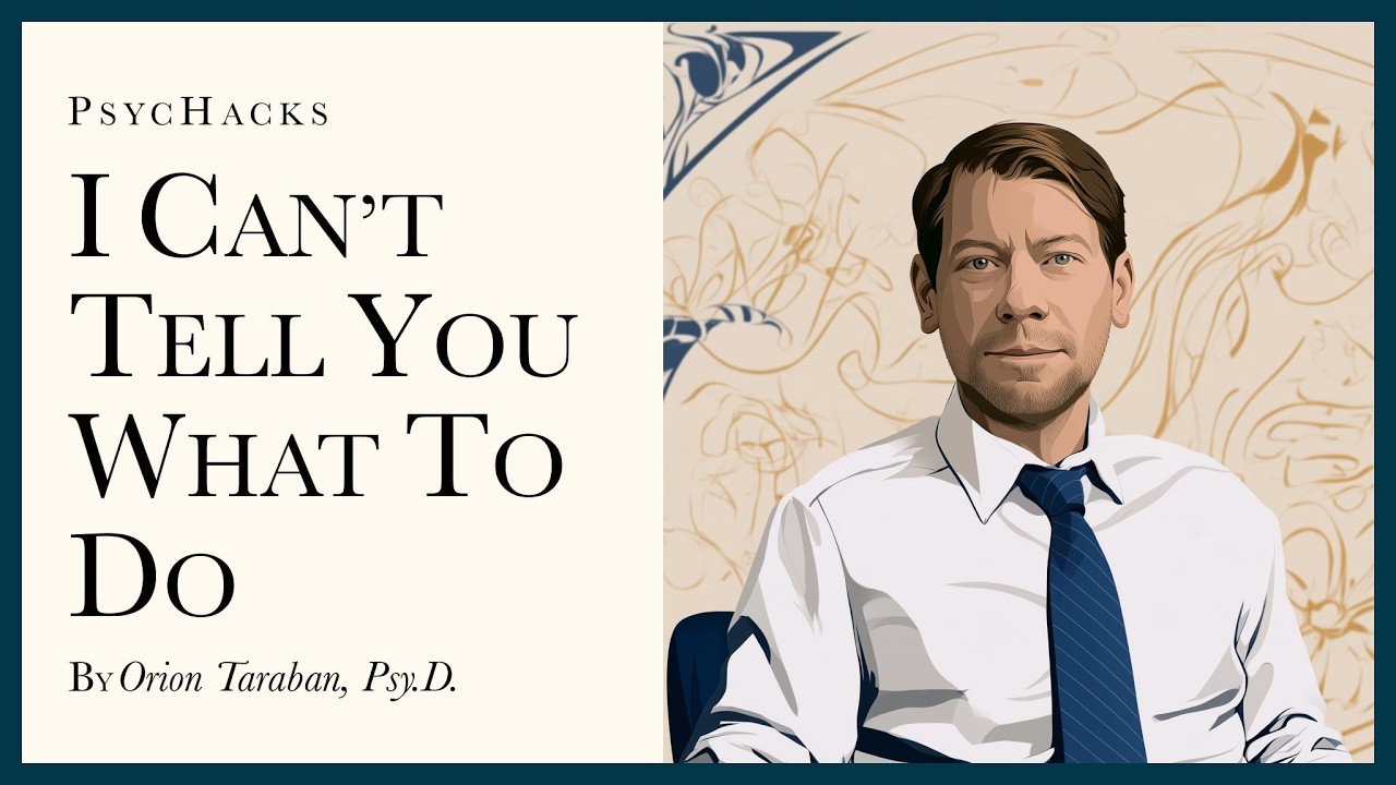 I can't tell you what to do: a structural problem