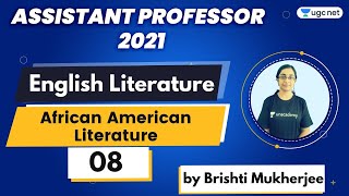03:00 PM - Assistant Professor 2021 | English by Brishti Mukherjee | African American Literature