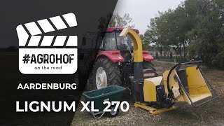 AGROHOF BLACK FRIDAY AKCIÓ! Faaprító, ágaprító, ágdaráló (fa átmérő: max: 27 cm) / Lignum XL 270