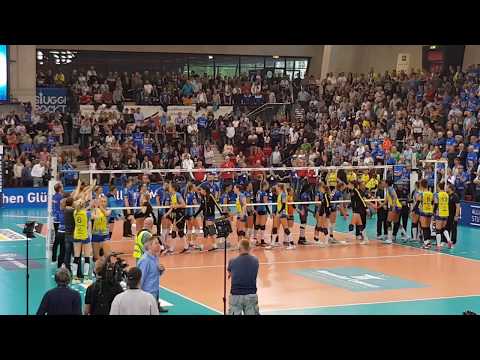 Volleyball Playoff-Finale: Allianz MTV Stuttgart - SSC Palmberg Schwerin 3:2