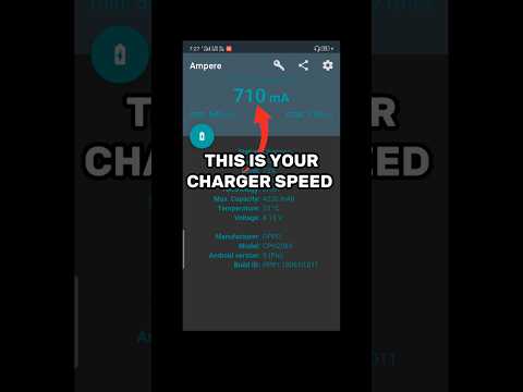 Ampere app | How to use ampere app | How to check charger speed #shorts