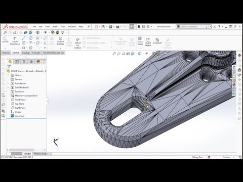 3D Printing Tech Tip: Editing Mesh STL Files Using SOLIDWORKS
