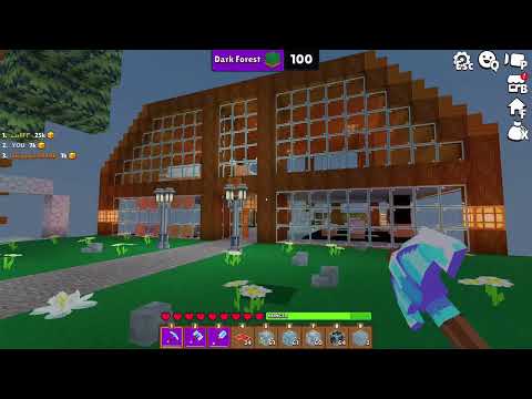 Visiting a house in Minefun | MINEFUN.IO
